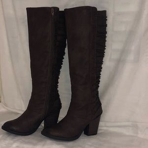 Brown Knee High Boots
